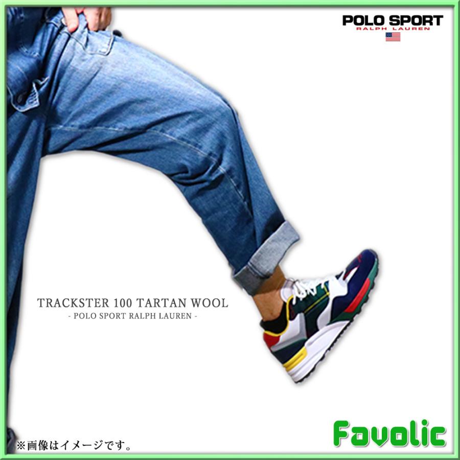 チェック柄 スニーカー POLO SPORT RALPH LAUREN メンズ