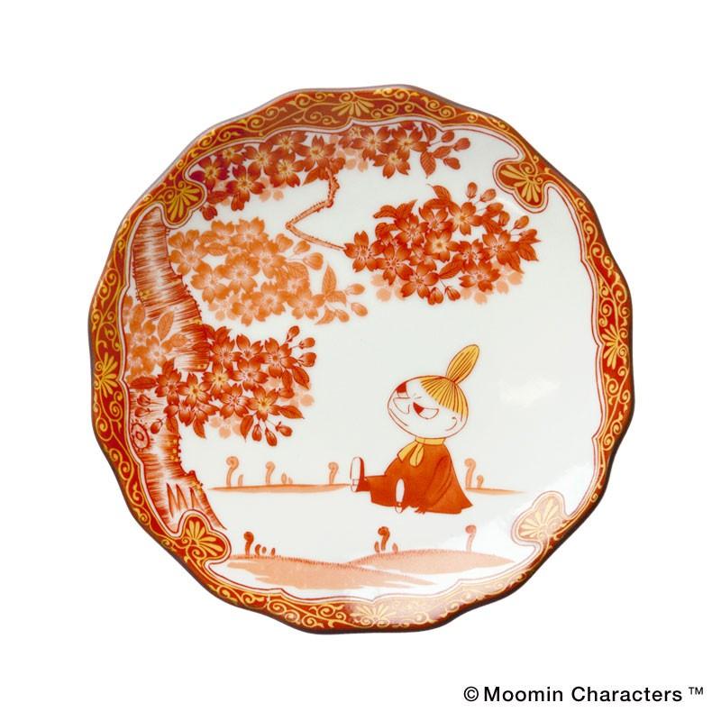 九谷焼 皿 アマブロ ムーミン MOOMIN×amabro JAPAN KUTANI GOSAI BOX