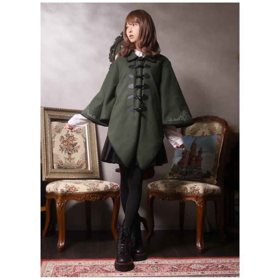 FAVORITE　軍服風ポンチョコート 最短即日出荷]ポンチョ ミリタリー Favorite フェイバリット