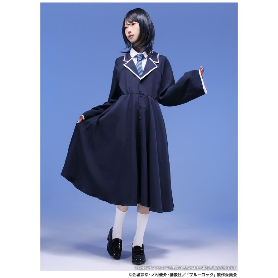【新品♪】 糸師凛 制服モチーフ ワンピース ブルーロック × Favorite TVアニメ『ブルーロック』×Favoriteコラボ 糸師 凛制服モチーフ