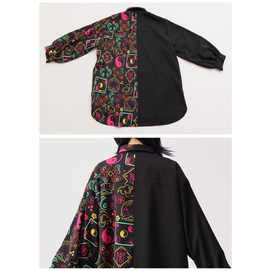 最短即日出荷]Favorite フェイバリットアジアンネオンシャツ 商品