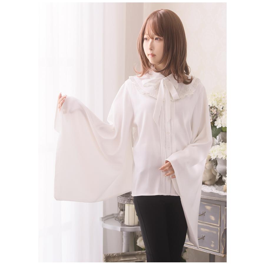 最短即日出荷]Favorite フェイバリット麗しのシンプル和袖ブラウス