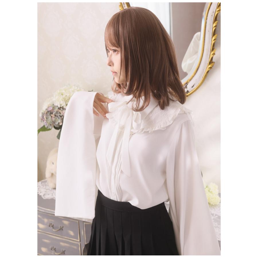 最短即日出荷]Favorite フェイバリット麗しのシンプル和袖ブラウス