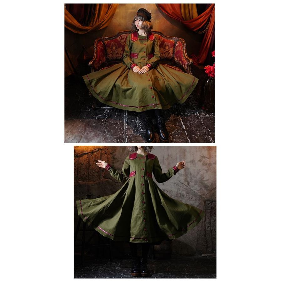 全部選べる福袋特設会場 ワンピース 長袖 軍服風 アンティーク Designコンテストfavoriteオリジナル襟は取り外し可能 戦場の乙女アーミー風シャツワンピース Ff1365nagasode ワンピース専門店 Favorite 通販 Yahoo ショッピング