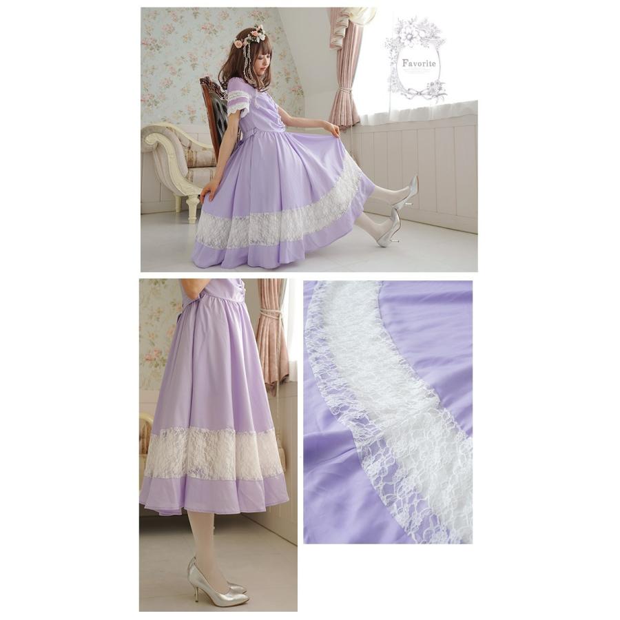 セール ワンピース 春夏 ラベンダー レース ラベンダーのレースミディアム丈ワンピースfavoriteオリジナルクーポン不可 返品交換不可 Ff1409 ワンピース専門店 Favorite 通販 Yahoo ショッピング