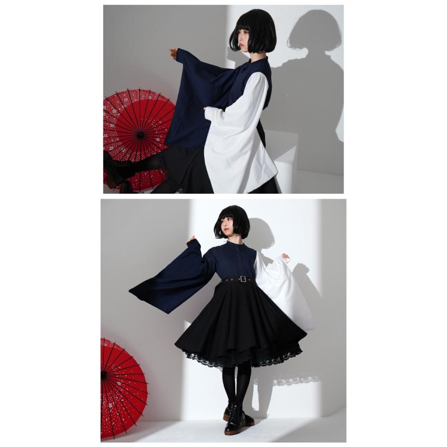 生産未確定予約 ワンピース ミディアム丈 和洋折衷 和装和袖 Favoriteオリジナル和袖デザインワンピース ネイビー ブラック ホワイトiro Iro年1月新作中旬 Ff1441white ワンピース専門店 Favorite 通販 Yahoo ショッピング