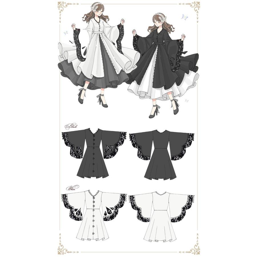 大きいサイズ Ll カーディガン 羽織 蝶 Favoriteオリジナルバタフライモチーフのカーディガンワンピース年4月新作中旬 Ffai057size ワンピース専門店 Favorite 通販 Yahoo ショッピング