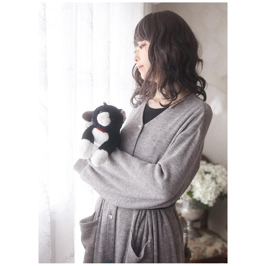 ユニセックス ニット Favorite フェイバリット 家猫カーディガン  