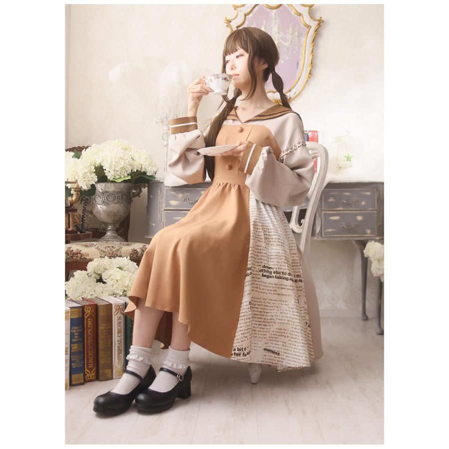 favorite 文学少女モチーフワンピース favorite 文学少女モチーフワンピース favorite1_ffai954