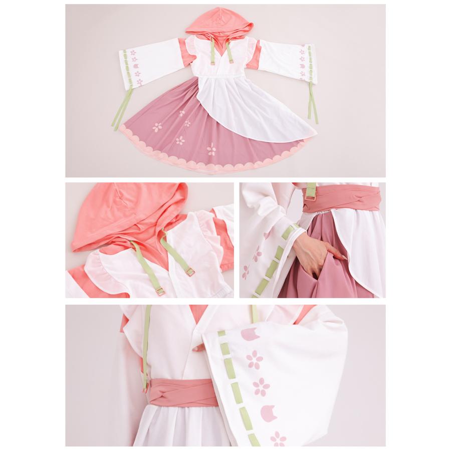 花ト猫ノ和風パーカーワンピース|Favorite フェイバリット[2023年12月