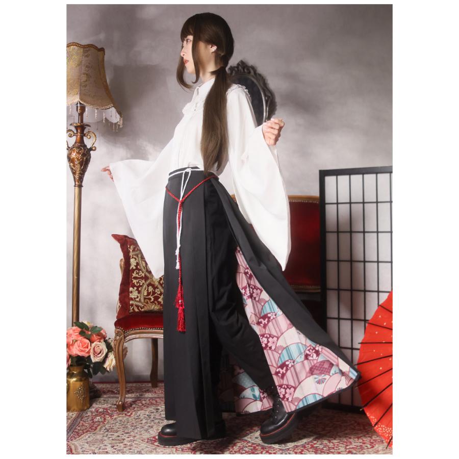 和柄ラップスカート付きパンツ|Favorite フェイバリット レトロ