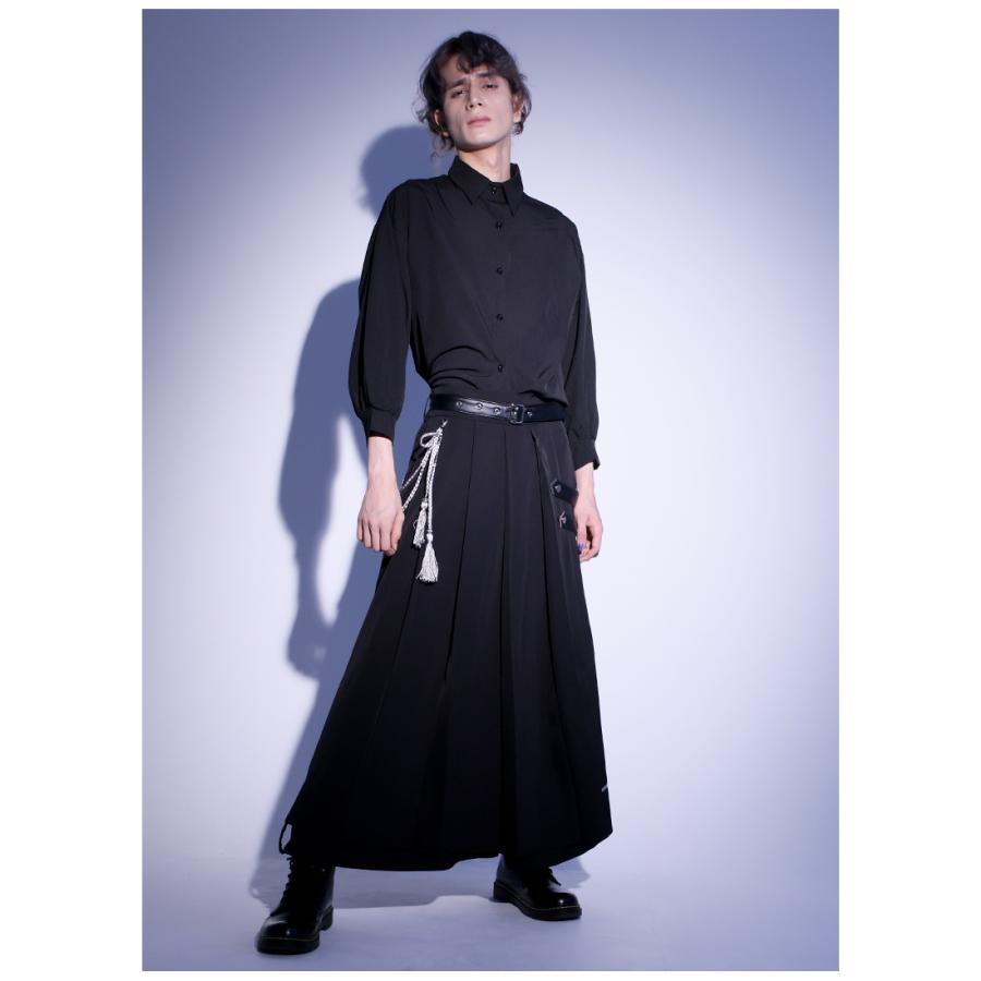軍服風ラップワイドパンツ|Favorite フェイバリット 袴パンツ[24年4月