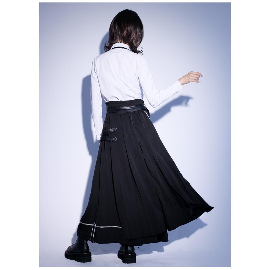 軍服風ラップワイドパンツ|Favorite フェイバリット 袴パンツ[24年4月