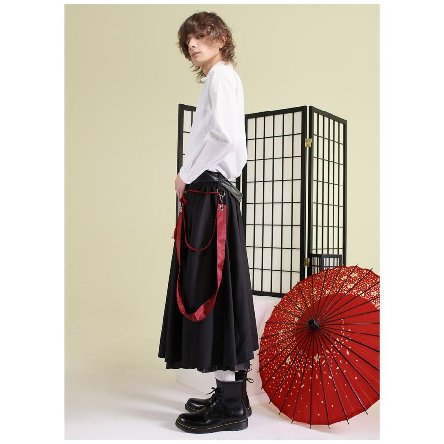 和柄のラップ袴パンツFavorite フェイバリット ラップスカート 和柄のラップ袴パンツFavorite フェイバリット ラップスカート