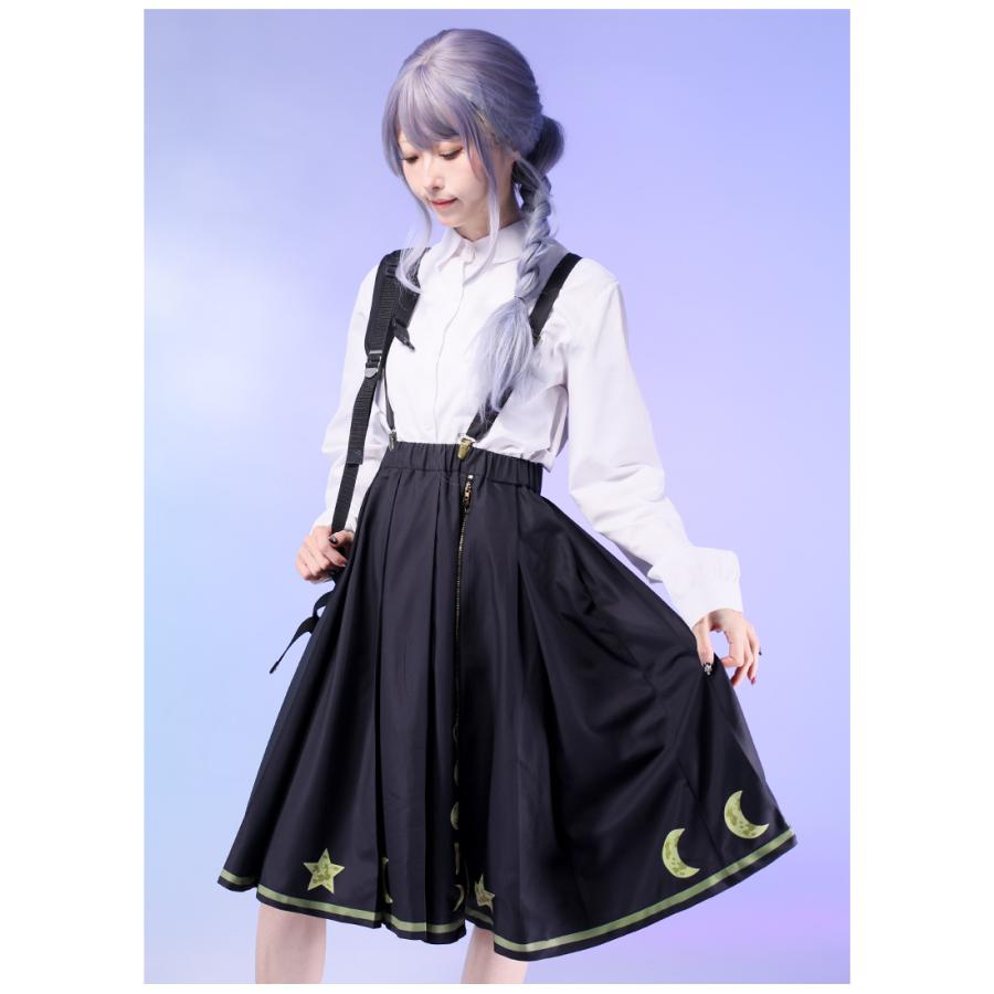 shäller チェック柄サスペンダーキュロット 【公式通販】