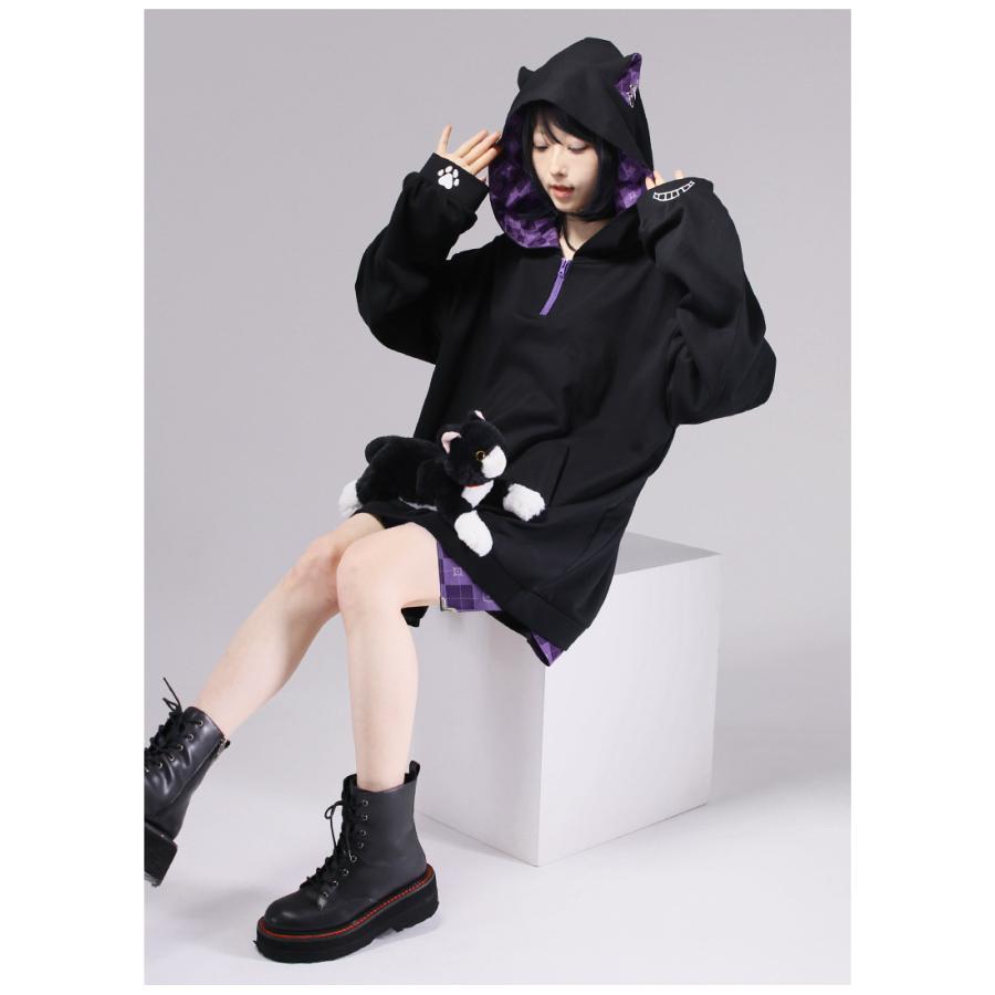 猫耳メイド&黒アリス フルグラパーカー 【公式通販】