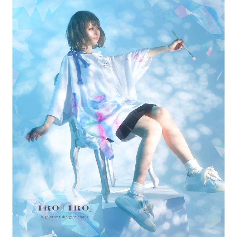 安い売れ筋 予約数集まり次第生産パーカー ユニセックス ワンピース専門店 Favoriteオリジナル滲む水彩幾何学アーティスティックドルマンパーカー22年4月新作上旬生産未確定予約 森ガール Ffai374 トップス ワンピース専門店 Favorite 店舗限定先着特典