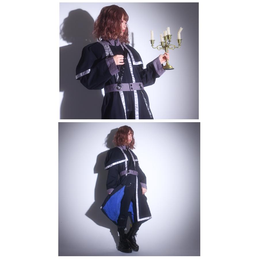 ケープ コート ユニセックス ゴシック ベルト 重ね着風Favoriteオリジナル中世の医者風ジャケット2022年10月上旬予約開始 |  | 03