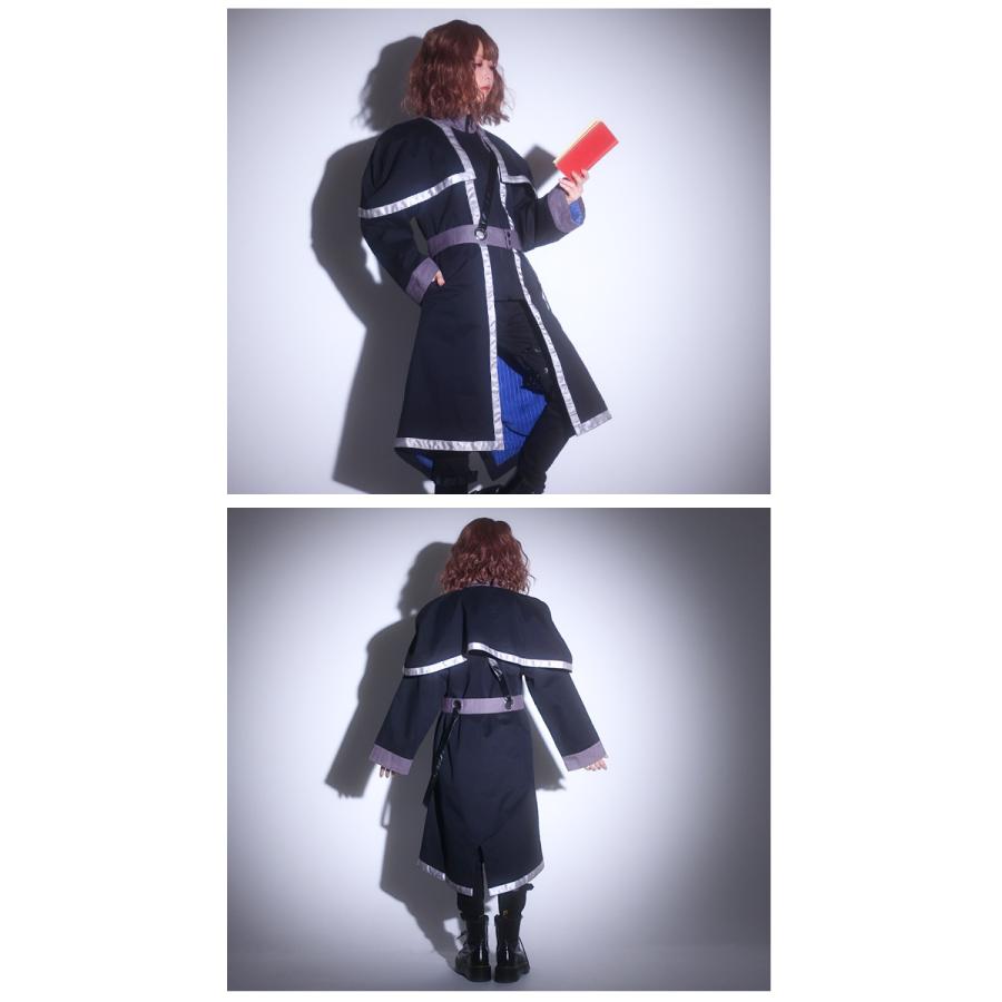 ケープ コート ユニセックス ゴシック ベルト 重ね着風Favoriteオリジナル中世の医者風ジャケット2022年10月上旬予約開始 |  | 05