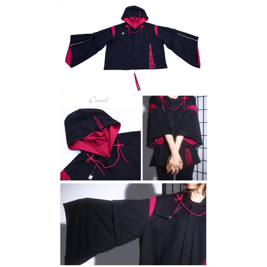 和風 着物 スリット 半袖 長袖 中華 Favorite フェイバリット 和袖  