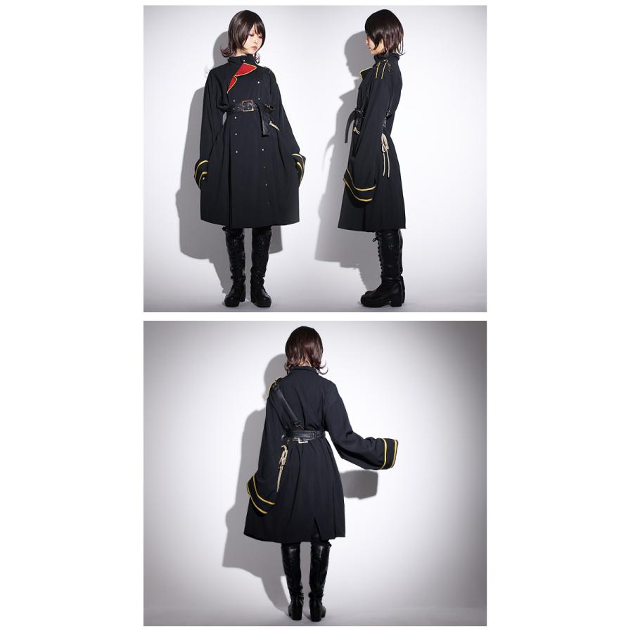 予約商品]シャツワンピ 立ち襟 開襟 Favorite フェイバリット 軍服風