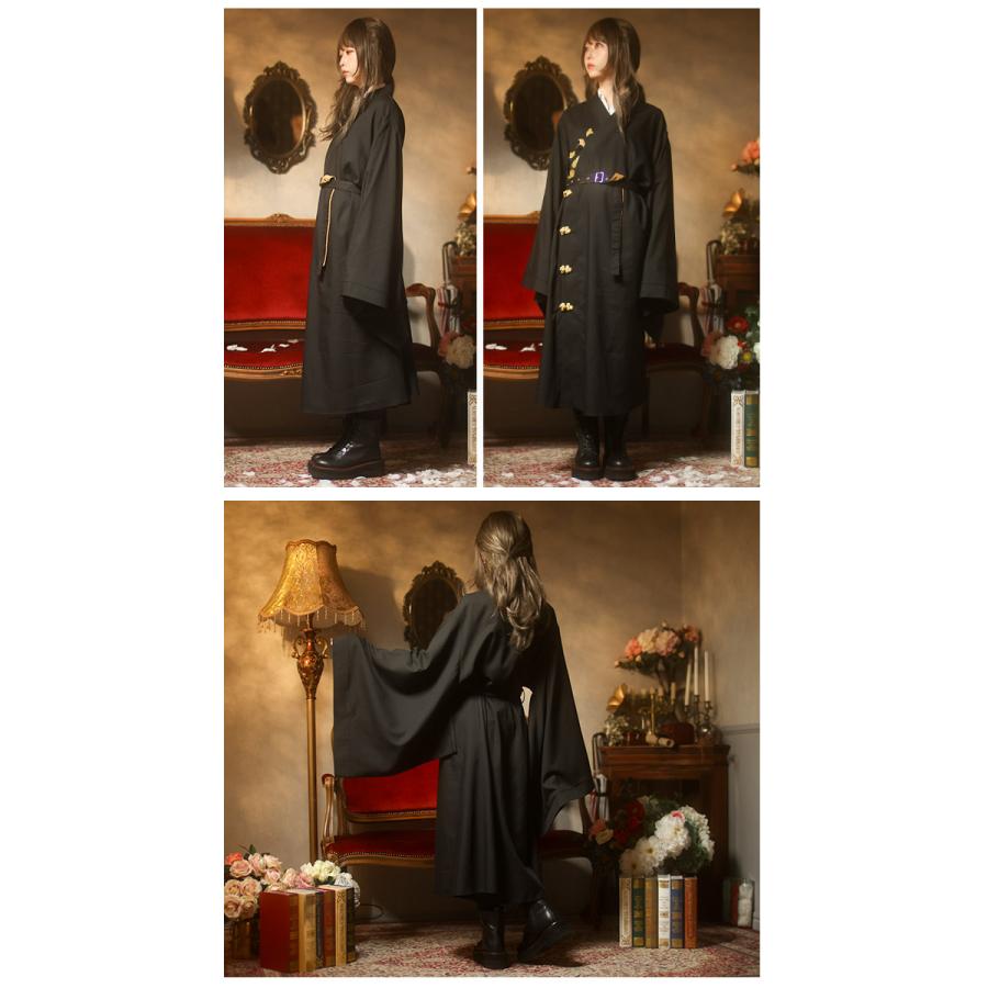 和洋折衷 和袖 Favorite フェイバリット 着物風銀杏ワンピース[23年9月