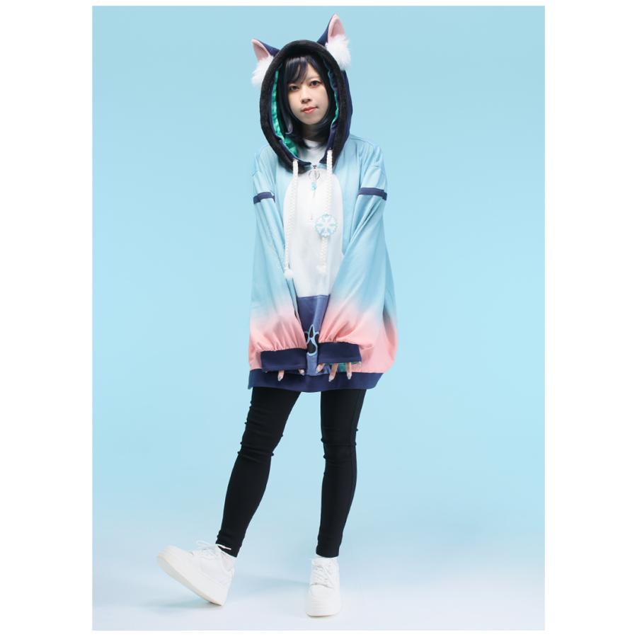 [最短即日出荷] Favorite  FLUFFY LANDさんコラボ　Caesarモチーフ＊ケモけもふっとパーカー[2025年3月下旬予約開始] |  | 10