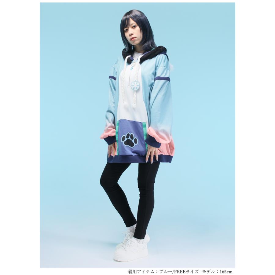 [最短即日出荷] Favorite  FLUFFY LANDさんコラボ　Caesarモチーフ＊ケモけもふっとパーカー[2025年3月下旬予約開始] |  | 04