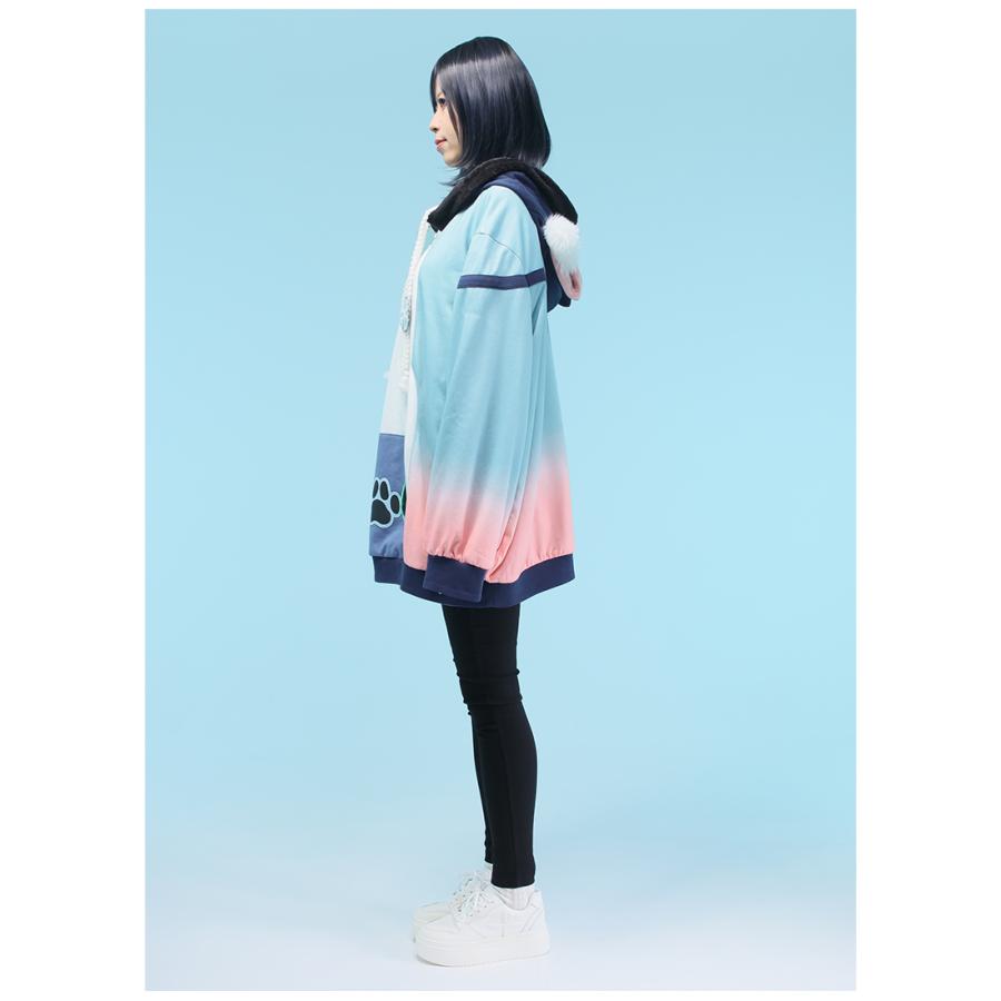 [最短即日出荷] Favorite  FLUFFY LANDさんコラボ　Caesarモチーフ＊ケモけもふっとパーカー[2025年3月下旬予約開始] |  | 05