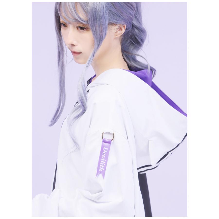 [最短即日出荷]Favorite フェイバリット Devilith Violustreさんコラボ　Devilith個人印象撞色風衣外套[2025年6月上旬予約開始] |  | 08