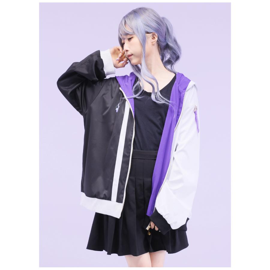 [最短即日出荷]Favorite フェイバリット Devilith Violustreさんコラボ　Devilith個人印象撞色風衣外套[2025年6月上旬予約開始] |  | 09