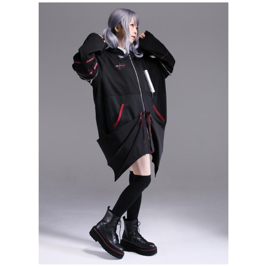 こあられ。さんコラボ 悪魔の羽パーカー[24年3月下旬予約開始 こあられ。さんコラボ 悪魔の羽パーカー[24年3月下旬予約開始