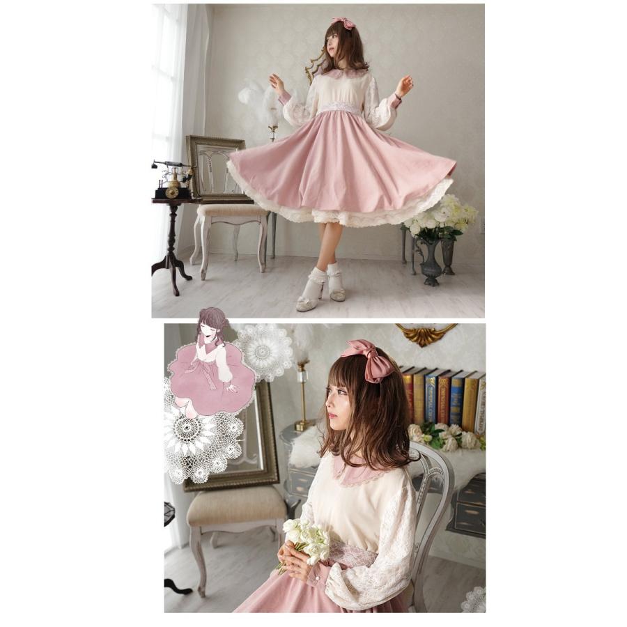 Favorite 鹿乃さん コラボ ホワイト ピンク レースのパフスリーブフレアワンピース19年9月新作中旬新作予約 10月30日頃より順次発送予定 Ffcollabkanoop ワンピース専門店 Favorite 通販 Yahoo ショッピング