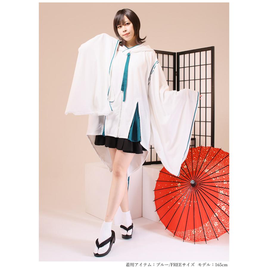 [最短即日出荷]迷子のしろねこさんコラボ　迷子の和風猫パーカー[2024年12月下旬予約開始] |  | 05