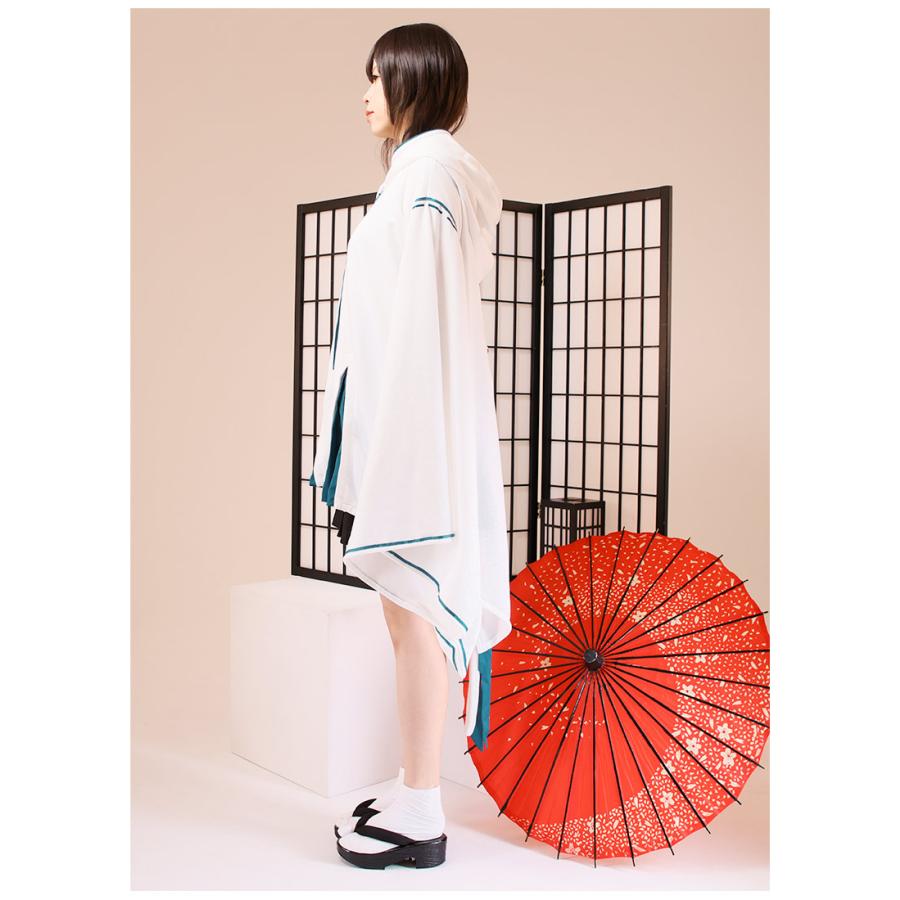 [最短即日出荷]迷子のしろねこさんコラボ　迷子の和風猫パーカー[2024年12月下旬予約開始] |  | 06