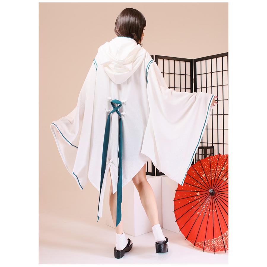 [最短即日出荷]迷子のしろねこさんコラボ　迷子の和風猫パーカー[2024年12月下旬予約開始] |  | 07