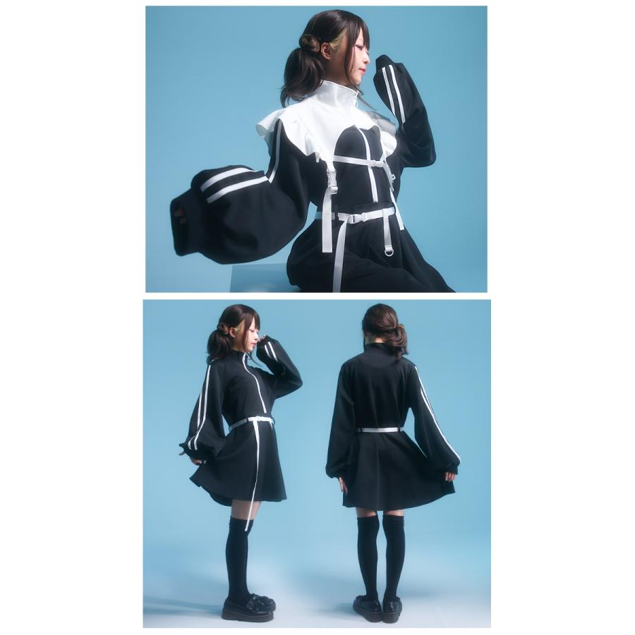 LLサイズ Favoriteフェイバリット MILOLIさん コラボ サブカル系 地雷系 量産型 原宿系 ロリータ 衣装 ワンピース セット エンジェル ハーネス |  | 13