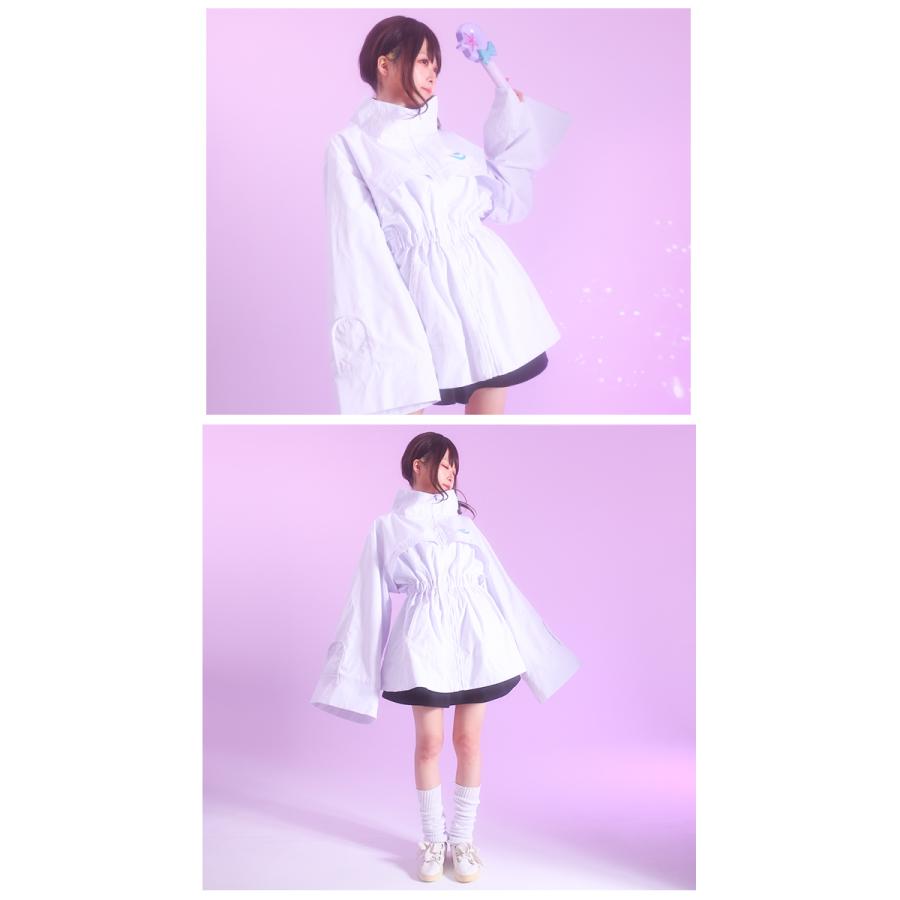 Favorite フェイバリット ペパーミントさん コラボ サブカル系 地雷系 原宿系 ユニセックス コート ジャケット Moon Angel Coat |  | 03