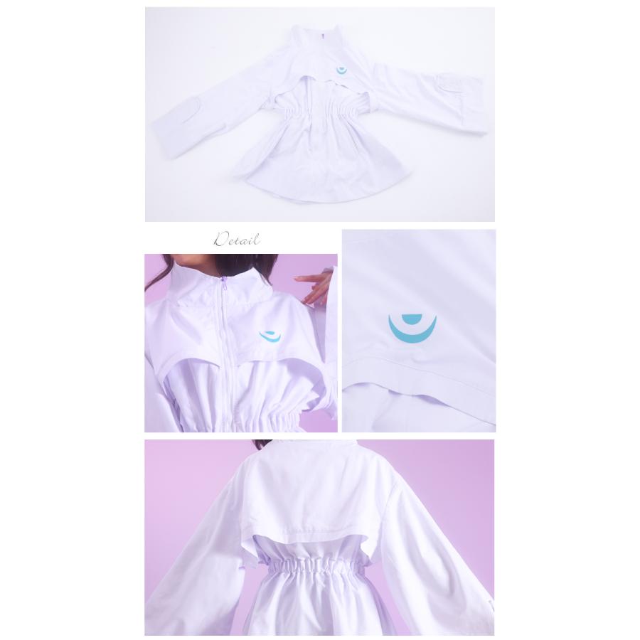 Favorite フェイバリット ペパーミントさん コラボ サブカル系 地雷系 原宿系 ユニセックス コート ジャケット Moon Angel Coat |  | 04