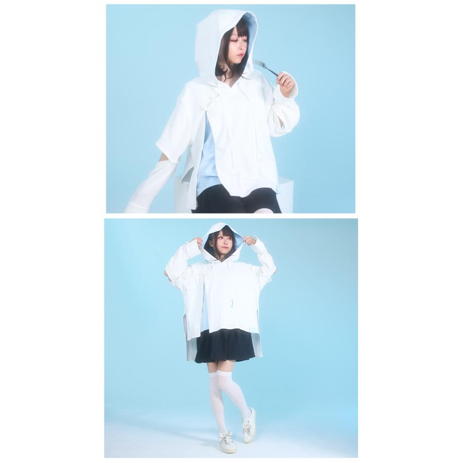 Favoriteオリジナルのぎさんコラボ　色を喰む２wayユニセックスチャイナパーカー2022年7月上旬予約開始 |  | 06