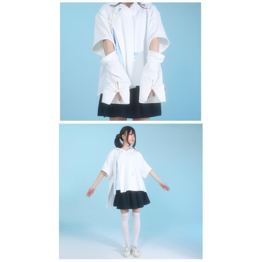 Favoriteオリジナルのぎさんコラボ　色を喰む２wayユニセックスチャイナパーカー2022年7月上旬予約開始 |  | 09