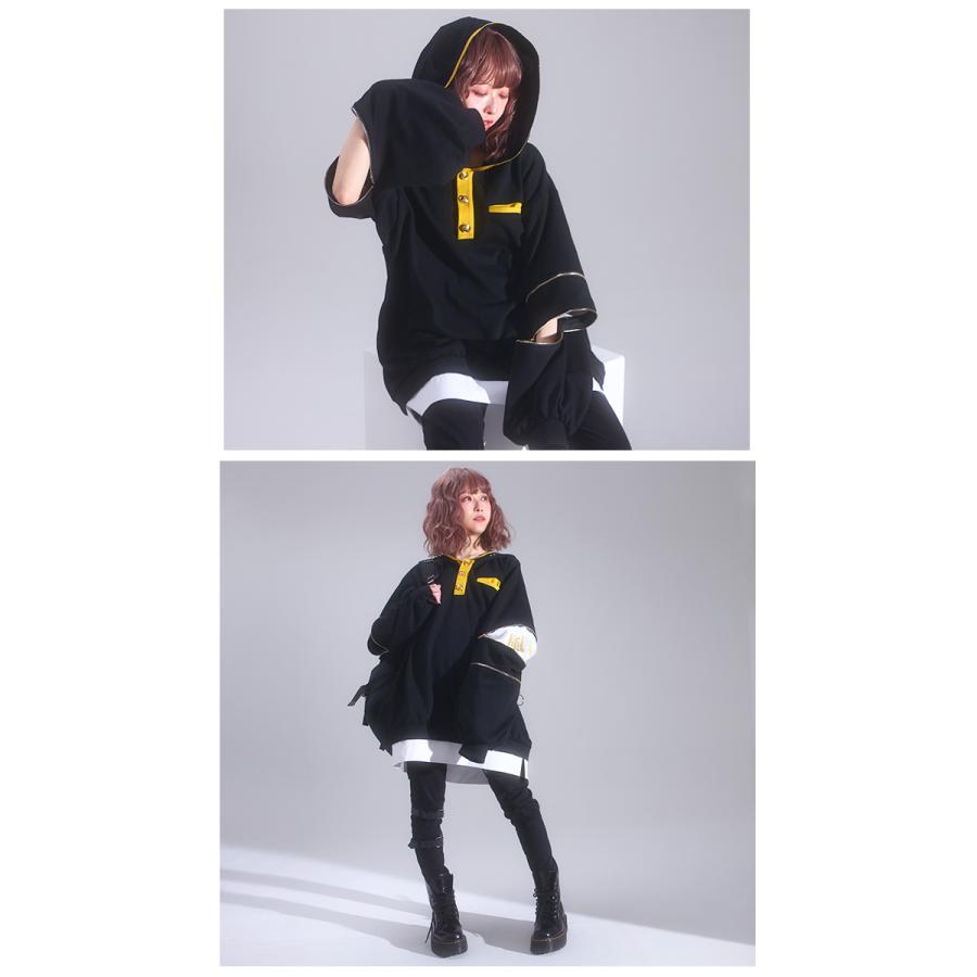 ユニセックス 重ね着風Favoriteオリジナル粛正罰丸さんデザインコラボ