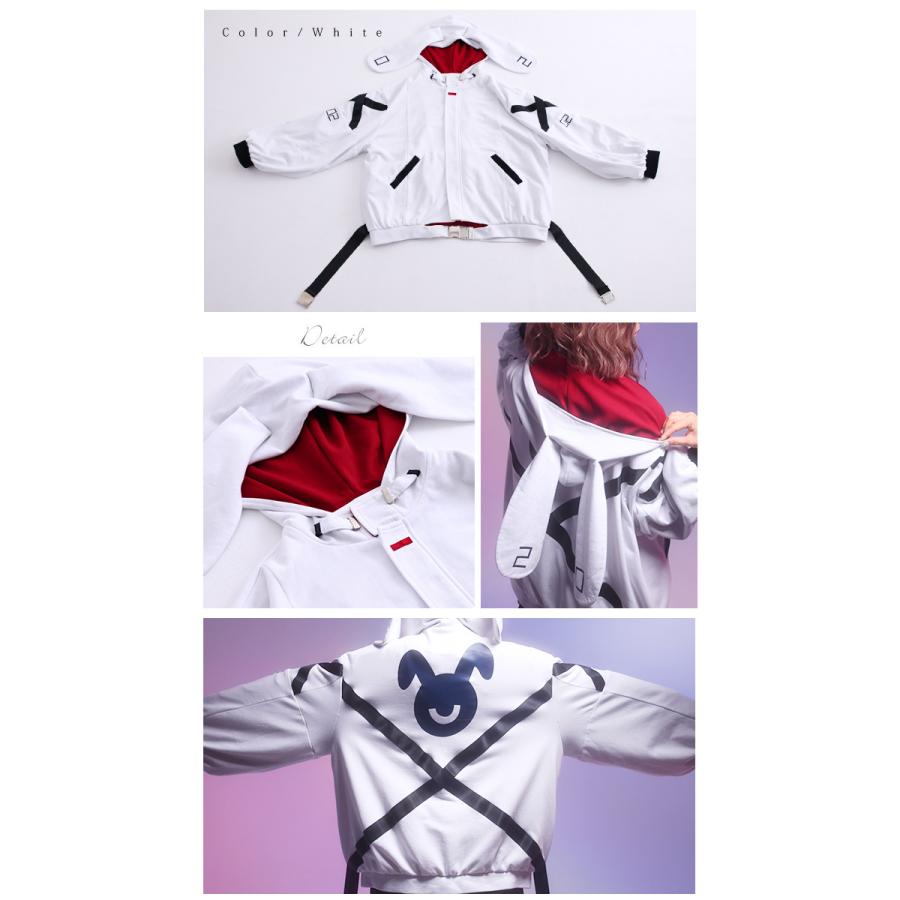 ユニセックス Vtuber Favorite フェイバリット白夜零兎さんデザインコラボパーカー[23年4月中旬予約開始] |  | 04