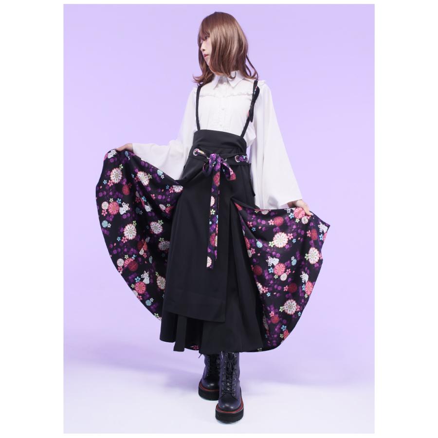 予約商品]スカート キュロット 和柄＊Favorite Creator Collection＊狐