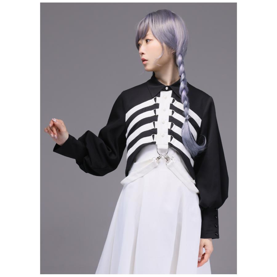 最短即日出荷] Favorite フェイバリット 肋骨ハーネス風クロップド