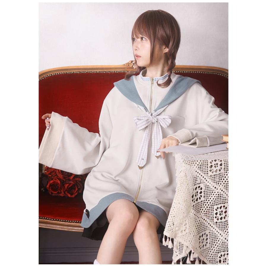 最短即日出荷]パーカーワンピ 和袖 和柄 Favorite フェイバリット 徒花