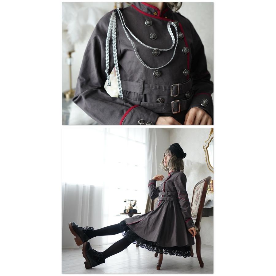 Favoriteオリジナル ダブルボタン ダブルボタンのパイピングミリタリーワンピース19年9月新作上旬新作予約 10月日頃より順次発送予定 Fv306 ワンピース専門店 Favorite 通販 Yahoo ショッピング