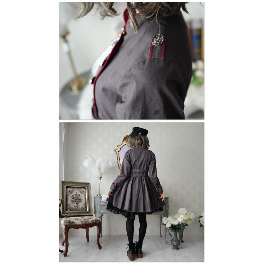 Favoriteオリジナル ダブルボタン ダブルボタンのパイピングミリタリーワンピース19年9月新作上旬新作予約 10月日頃より順次発送予定 Fv306 ワンピース専門店 Favorite 通販 Yahoo ショッピング