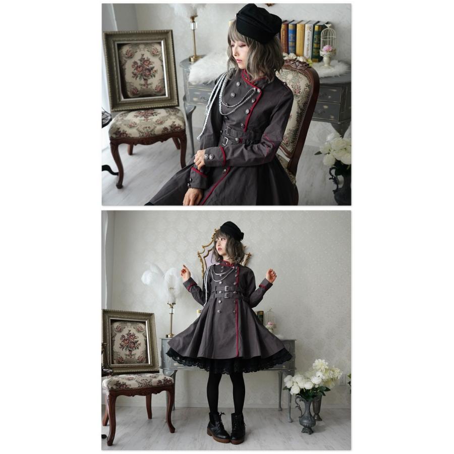 Favoriteオリジナル ダブルボタン ダブルボタンのパイピングミリタリーワンピース19年9月新作上旬新作予約 10月日頃より順次発送予定 Fv306 ワンピース専門店 Favorite 通販 Yahoo ショッピング