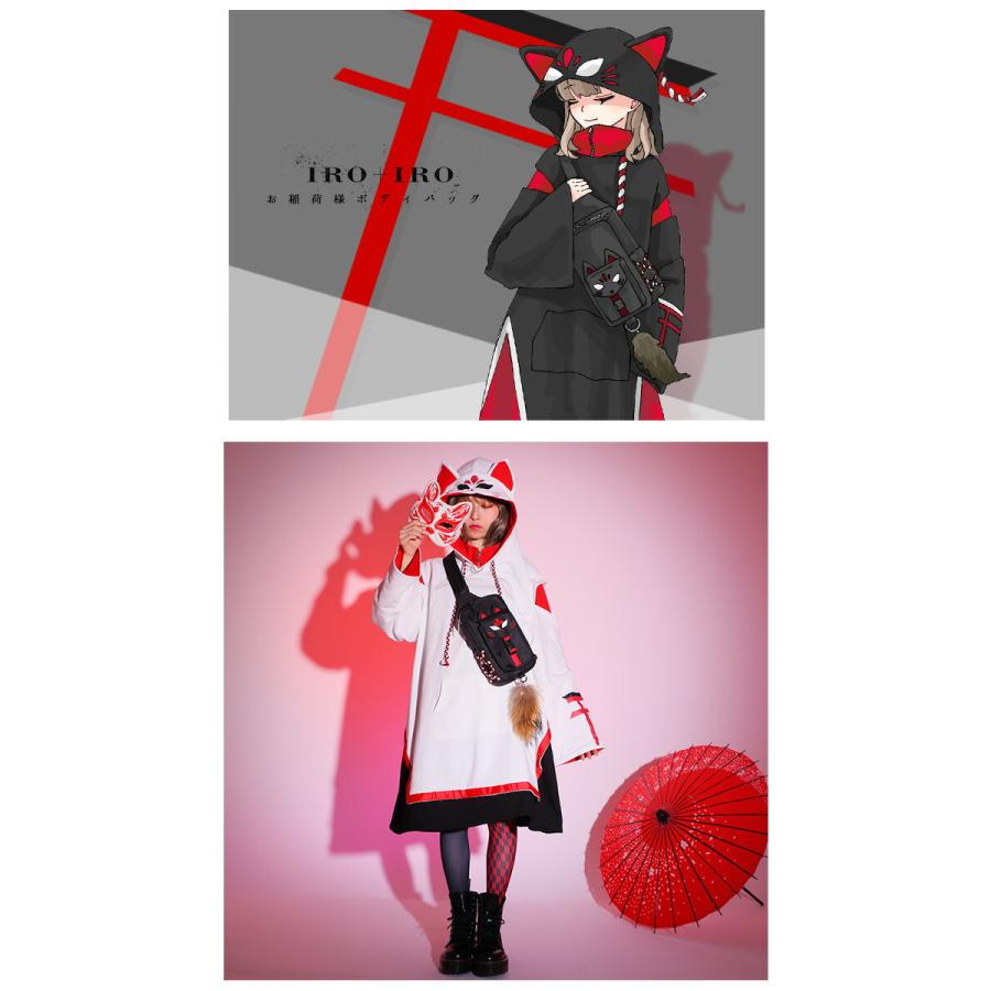 バック バッグ ボディバッグ お稲荷様 狐Favoriteオリジナル お稲荷様